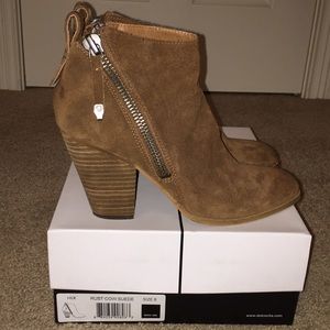 Dolce Vita suede booties size 8